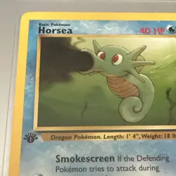Horsea 49/62 1st Edition Fossil Common Pokemon Card NM-Mint - Image 5