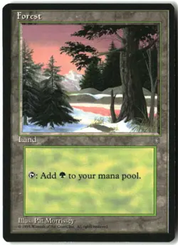 MTG Forest () L Ice Age 329 NM - Image 1