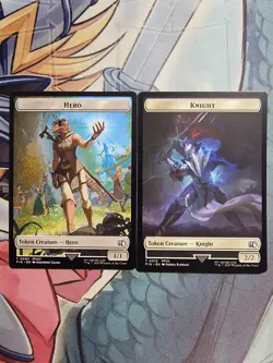 FINAL FANTASY #2 10 Hero (0002) Knight Double-Sided Token NM Regular - Image 1