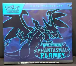 Phantasmal Flames - Elite Trainer Box ETB - Factory Sealed - Pokemon TCG - Image 1