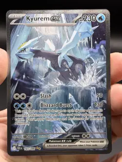 Kyurem ex Special Illustration Rare 165/086 Black Bolt Pokemon English NM - Image 3
