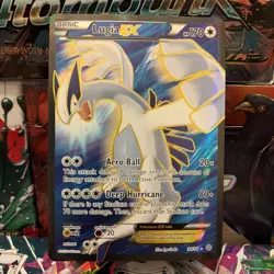 Pokemon Lugia EX Full Art Holo Ultra Rare XY Ancient Origins 94/98 170HP English - Image 1