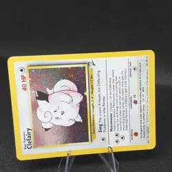 Pokemon Clefairy Holo Rare 006/130 Base Set 2 Basic HP 40 English - Image 5