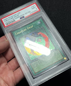 Yu-Gi-Oh! Creature Swap LOD-081 Ultra Rare 1st Edition PSA 9 Mint! - Image 3