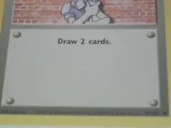 Pokemon Trainer Card - 91 / 102 - Bill - Base 102 Set - Image 2