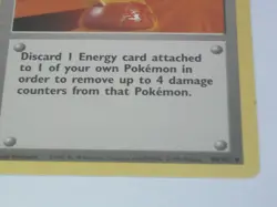 Pokemon Trainer Card - 90 / 102 - Super Potion - Base 102 Set - Image 2
