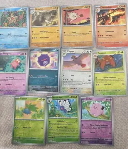 151 BULK + Mini Tin: 50 X Cards No Duplicates 10 Rare Holo + 11 Reverse Holo - Image 4