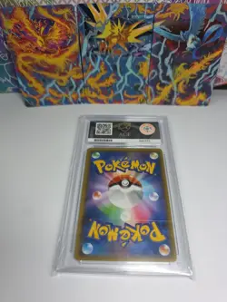 ACE 10 Reshiram & Charizard GX 007/095 RR Double Blaze Japanese Graded Card - Image 4