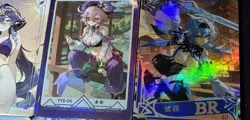Sexy Waifu Bikini 9 x Goddess Doujin Cards Genshin Impact No Doubt To Get Wet - Image 3