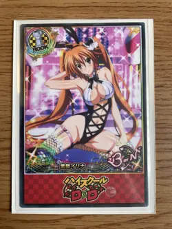 High School dxd ACG Irina Shidou Sexy Bunny Girl Waifu Doujin NM Card - Image 5