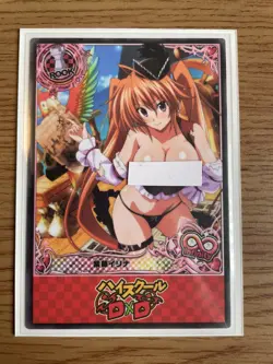 High School dxd ACG Irina Shidou Sexy Pirate Girl Waifu Doujin NM Card - Image 5