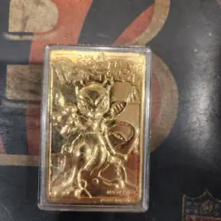 1999 Burger King #150 Mewtwo 23K Gold Plated Pokemon Card - Image 2