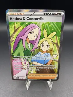 Anthea and Concordia 254/217 Ascended Heroes Pokemon TCG Full Art Trainer - Image 1