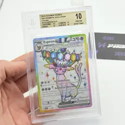 CARTA POKEMON ESPEON EX PROMO 175 -2025- EVOLUZIONI PRISMATICHE - ITA - BGS 10 - Image 2