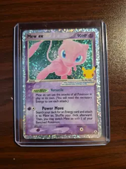Pokemon TCG Mew EX Celebrations Classic Collection Holo Ultra Rare - Image 1