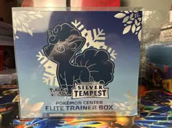 Silver Tempest Sealed Elite Trainer Box Pokemon Center Exclusive ETB - Image 1