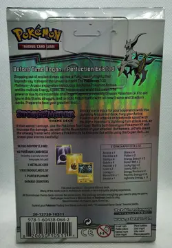 2009 POKEMON PLATINUM ARCEUS STORMSHAPER THEME DECK FACTORY SEALED/NEW - Image 2