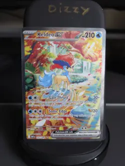 Keldeo ex SIR 167/086 English White Flare Pokemon Scarlet & Violet - Image 1