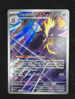 Pokemon TCG Toxtricity 103/094 Phantasmal Flames Illustration Rare Full Art MINT - Image 1