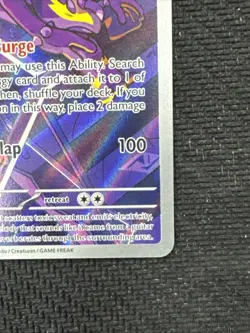 Pokemon TCG Toxtricity 103/094 Phantasmal Flames Illustration Rare Full Art MINT - Image 4