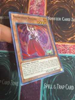 Yu-Gi-Oh! Shiranui Squire SAST-EN019 Super Rare 1st Edition Near Mint a1/ - Image 2