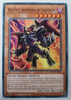 Yu-Gi-Oh! - Red-Eyes Archfiend of Lightning - LDK2-ENJ03 - Unlimited - Image 1
