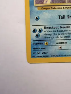 Pokemon TCG Misty's Seadra Holo Rare Card 9/132 Pokemon Gym Heroes - Played - Image 3
