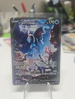 Pokemon Card TCG - Lumineon V 156/172 Alternate Full Art Brilliant Stars NM - Image 1