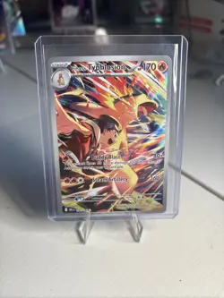 Pokemon TCG Ethan's Typhlosion Reverse Holo Card Destined Rivals 190/182 - Image 1