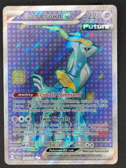 Iron Crown EX, 191/162, Temporal Forces, Ultra Rare, NM - Image 1
