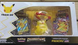 Pokemon TCG Celebrations Pikachu VMAX Premium Figure Collection Box New SEALED! - Image 1