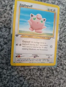 Pokemon Neo Destiny 1st Edition Jigglypuff 44/105 Uncommon Card WOTC Vintage - Image 3