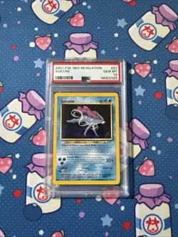 Pokemon Neo Revelation - Suicune - PSA 10 - Rare - 27/64 2001 - Image 1