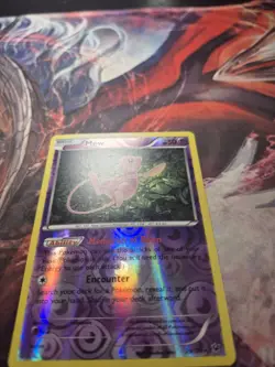 Pokemon Reverse Holo Rare Mew # 29/124 - Fates Collide - LP - Image 2