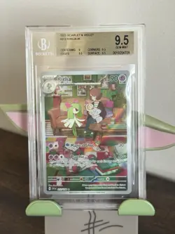 Pokemon TCG Kirlia IR BGS 9.5 GEM MINT Scarlet & Violet Destined Rivals - Image 1