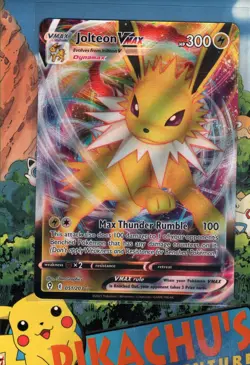 Pokemon TCG UJolteon VMAX 051/203 Swsh07: Evolving Skies Holo NM/M - Image 1