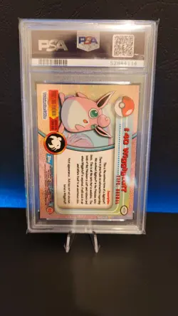 Pokemon Wigglytuff Topps TV 1999 1st Edition Blue Logo PSA 10 - Image 2