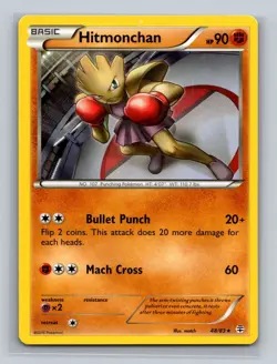 Hitmonlee 47/83 & Hitmonchan 48/83 LP-NM Non Holo Rare Generations Pokemon TCG - Image 1