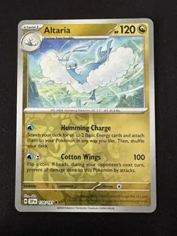 POKEMON TCG ALTARIA 134/191 SURGING SPARKS REVERSE HOLO RARE ENGLISH - Image 1