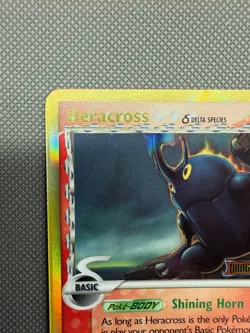 Heracross Delta Species Reverse Holo (3/101) ex Dragon Frontiers Pokemon Card - Image 2