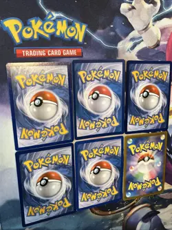 Pokemon Collectors Lot (6 Cards Shown In Photo) Pink Theme * - Image 2