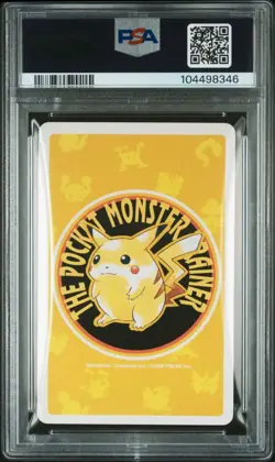 PSA 10 GEM MINT Pokemon Yellow Playing Card - Primeape King of Hearts (POP 1) - Image 3
