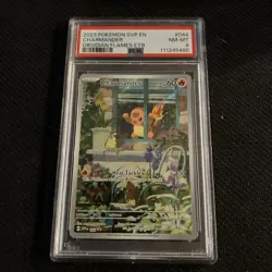 Pokemon Charmander TCG Black Star Promo Card Obsidian Flames SVP en 044 PSA 8.0 - Image 1
