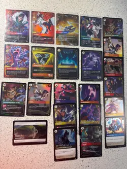 Riftbound League Of Legends Spiritforged TCG Lot Of Cards Foils 23 Cards - Image 1