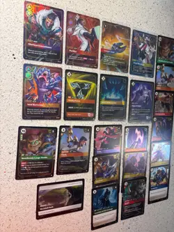 Riftbound League Of Legends Spiritforged TCG Lot Of Cards Foils 23 Cards - Image 2