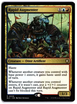 Rapid Augmenter NM BLC Commander: Bloomburrow MTG - Image 1