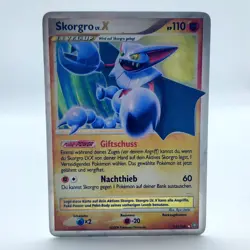 Pokemon TCG Karte - Skorgro LV.X 141/146 Erwachte Legenden Deutsch - Image 1