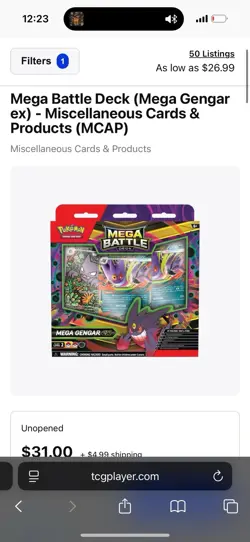 Pokemon TCG Mega Battle Deck (Mega Gengar ex) Factory Sealed Brand New - Image 5