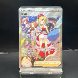 Pokemon TCG - Irida GG63/GG70 Crown Zenith Full Art Trainer Near Mint - Image 1