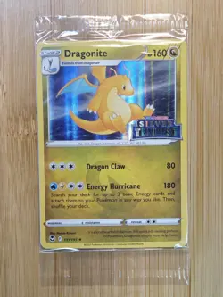 SEALED Dragonite (Silver Tempest Stamped) 131/195 Pokemon Promo - NM - Image 1